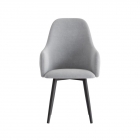 Комплект Стул ДЭГНИ сиденье, КАРКАС СТЕЛС Черный матовый М