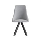 Комплект Стул ХЭНК сиденье, КАРКАС РОДЕО Черный матовый М