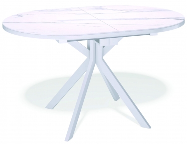Стол Kenner DO1200 белый керамика TOP ALPINE WHITE