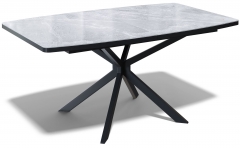 Стол Kenner BR1400 черный керамика ITALIAN MIDDLE GRAY