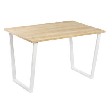 Комплект Стол АТЛАНТ 08 EGGER 1400*900 ОПОРА (А7,8,9,10) Белый м