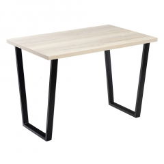 Комплект Стол АТЛАНТ 06 EGGER 1200*800 ОПОРА (А2,6,11,12) Черный матовый м