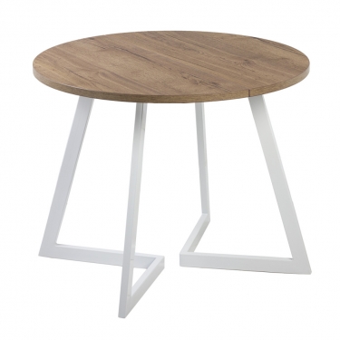 Комплект Стол РИМ D-1050(+450) EGGER ОПОРА РИМ Белый м