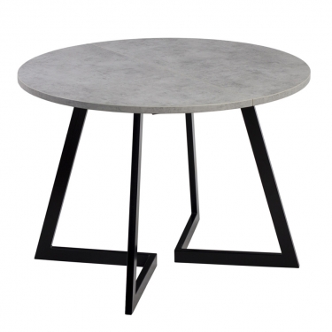 Комплект Стол РИМ D-940(+450) EGGER ОПОРА РИМ Черный матовый М