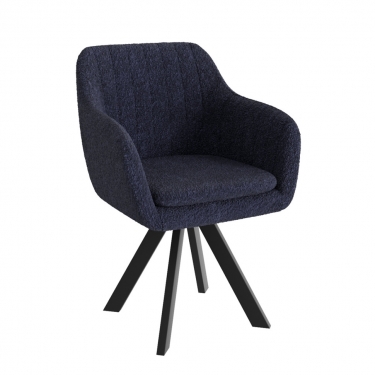 Комплект Стул ТРЕВИС XL, КАРКАС РОДЕО Черный матовый М