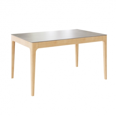 Стол ЛАРСЕН Керамика 1400(+500)*900 НОВАЯ Комплект ножек для стола ЛАРСЕН (массив) Береза лак