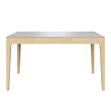 Стол ЛАРСЕН Керамика 1400(+500)*900 НОВАЯ Комплект ножек для стола ЛАРСЕН (массив) Береза лак