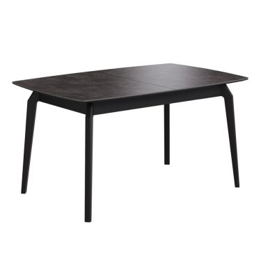 Комплект Стол КАЙНЕН Керамика 1400(+380)*900 Комплект ножек для стола ЭНЦО/КАЙНЕН Черный