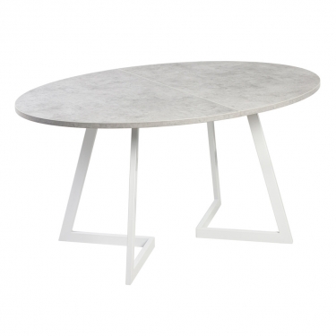 Комплект Стол ОЛСЕН 1500(+450)*1050 Опора ОЛСЕН Белый М