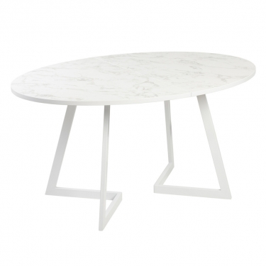 Комплект Стол ОЛСЕН 1500(+450)*1050 Опора ОЛСЕН Белый М