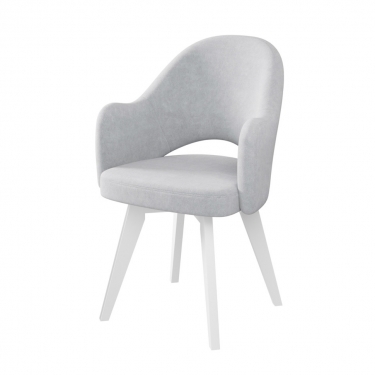 Комплект Стул КЛЕО сиденье NEW, КАРКАС СТАНДАРТ МАССИВ Белый