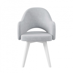 Комплект Стул КЛЕО сиденье NEW, КАРКАС СТАНДАРТ МАССИВ Белый