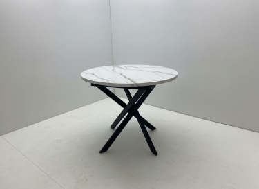 Стол Каир раздвижной 90 Белый мрамор