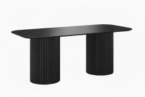 Стол Идрис керамика черный камень