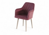 Стул Софи Ромб вишневый мокко конус
