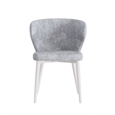 Комплект Стул МОНТАНА сиденье, Каркас МОНТАНА МЕТАЛЛ Белый м