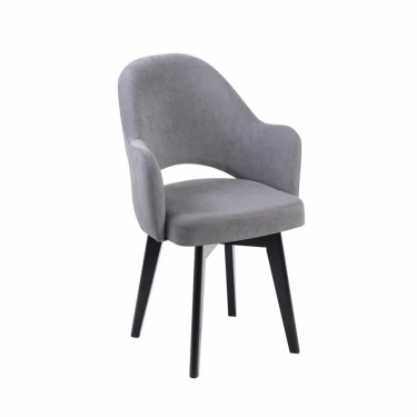 Комплект Стул КЛЕО сиденье NEW, КАРКАС КОМПАКТ МАССИВ Черный