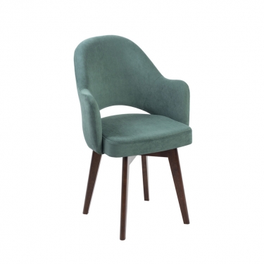 Комплект Стул КЛЕО сиденье NEW, КАРКАС КОМПАКТ МАССИВ Орех