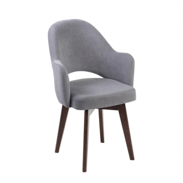 Комплект Стул КЛЕО сиденье NEW, КАРКАС КОМПАКТ МАССИВ Орех