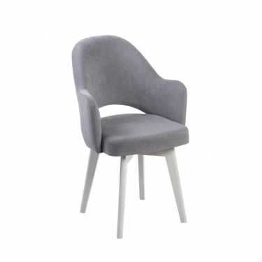 Комплект Стул КЛЕО сиденье NEW, КАРКАС КОМПАКТ МАССИВ Серый