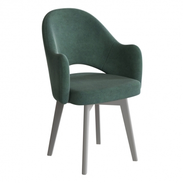 Комплект Стул КЛЕО сиденье NEW, КАРКАС КОМПАКТ МАССИВ Серый