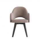 Комплект Стул КЛЕО сиденье NEW, КАРКАС СТАНДАРТ МАССИВ Черный